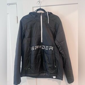 Spyder Pullover Puffer with hood
